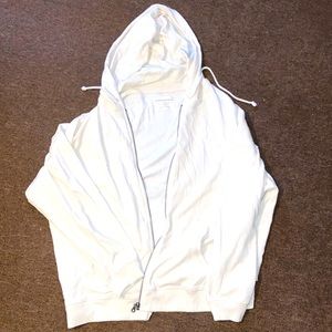 Aeropostale thin cream colored jacket.